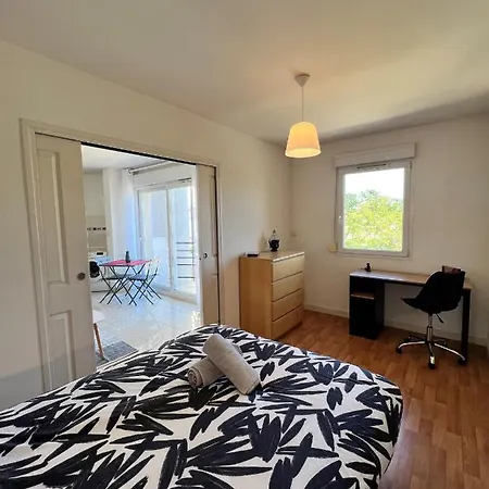 L'alienor - Parking - Hopital - 2 Pers - Reve Au Mans * Coulaines