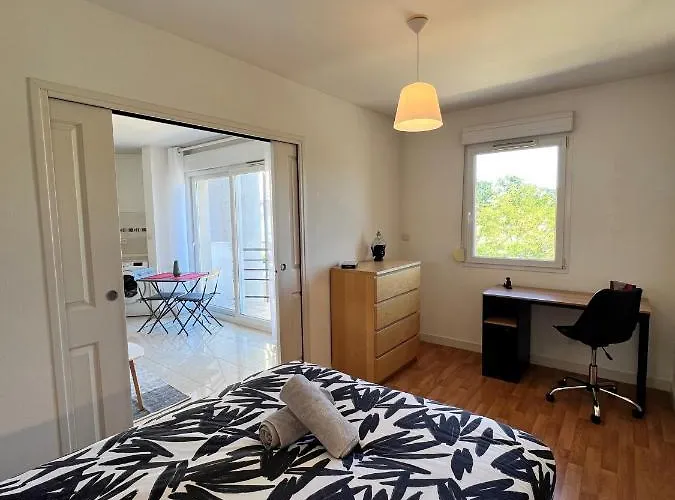 L'alienor - Parking - Hopital - 2 Pers - Reve Au Mans * Coulaines